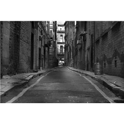 Улица - Черно-белые фотообои - Модульная картины, Репродукции, Декоративные панно, Декор стен