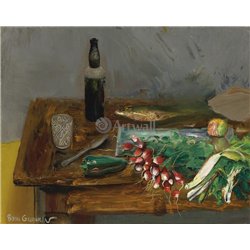 Натюрморт с редиской
