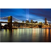 Портреты картины репродукции на заказ - Бруклинский мост - Фотообои Современный город|Нью-Йорк