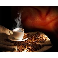 Чашка с кофе - Фотообои Еда и напитки|кофе