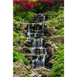 Водопад - Фотообои Японские и просто сады - Модульная картины, Репродукции, Декоративные панно, Декор стен