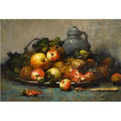 Натюрморт с фруктами и кувшинами