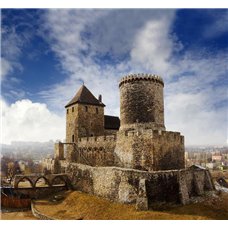 Картина на холсте по фото Модульные картины Печать портретов на холсте Средневековый замок - Фотообои Замки