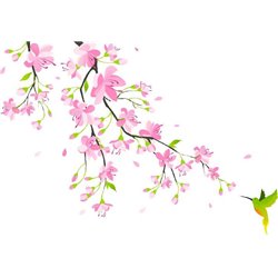 Розовые цветы - Фотообои цветы|цветущие деревья - Модульная картины, Репродукции, Декоративные панно, Декор стен