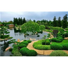 Картина на холсте по фото Модульные картины Печать портретов на холсте Сад на воде - Фотообои Японские и просто сады