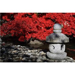Красное дерево - Фотообои Японские и просто сады - Модульная картины, Репродукции, Декоративные панно, Декор стен