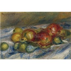 Натюрморт с инжиром и гранатами