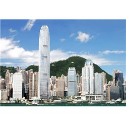 Пик Виктория в Гонконге - Фотообои Современный город|Гонконг - Модульная картины, Репродукции, Декоративные панно, Декор стен