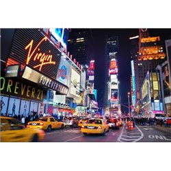 Движение авто в Нью-Йорке - Фотообои Современный город|Нью-Йорк - Модульная картины, Репродукции, Декоративные панно, Декор стен