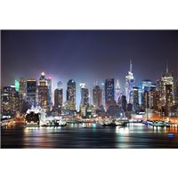 Ночной Нью-Йорк - Фотообои Современный город|Нью-Йорк
