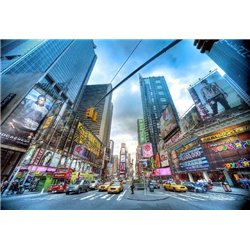 Улицы Нью-Йорка - Фотообои Современный город|Манхэттен - Модульная картины, Репродукции, Декоративные панно, Декор стен