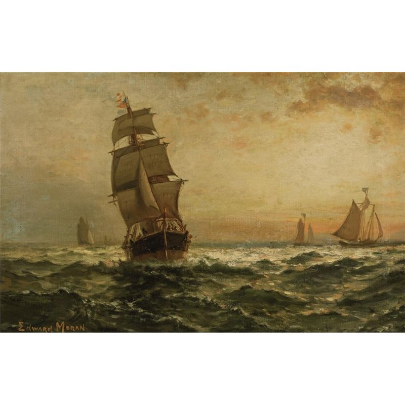Моран Эдвард «Плавание на закате»
