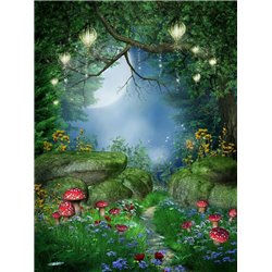 Волшебный лес - Фотообои детские|сказочные - Модульная картины, Репродукции, Декоративные панно, Декор стен