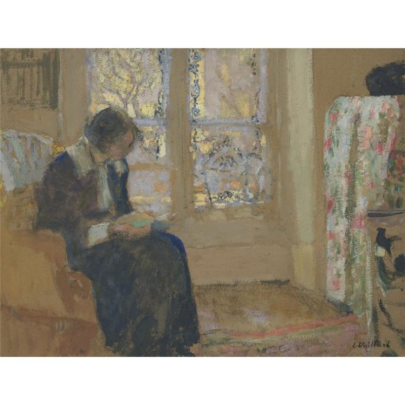 Молодая женщина с книгой