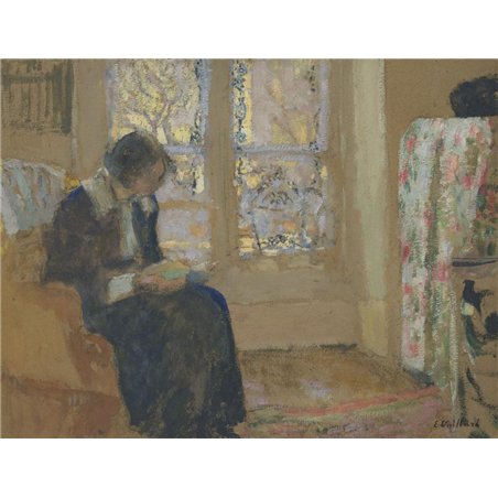 Молодая женщина с книгой