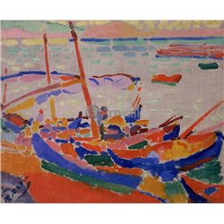 Лодки рыбаков, Коллиур