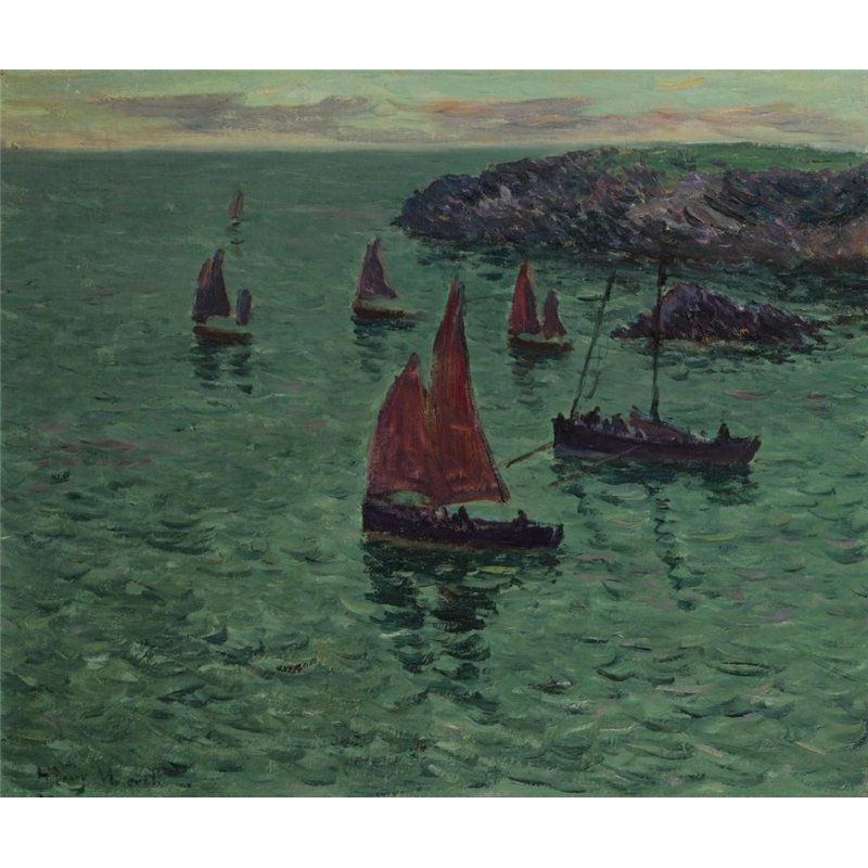 Лодки в море