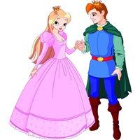 Принц и принцесса - Фотообои детские|принцессы и феи