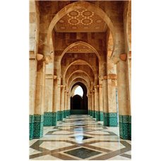 Картина на холсте по фото Модульные картины Печать портретов на холсте Дворец в Марокко - Фотообои Замки