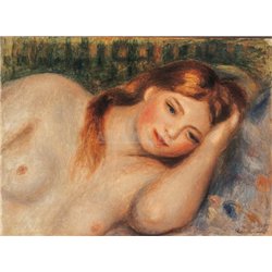 Лежащая женщина