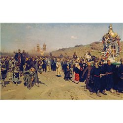 Крестный ход в Курской губернии