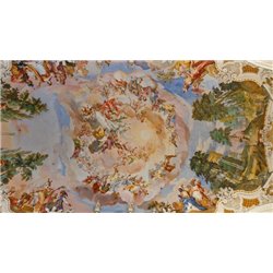 Роспись на куполе - Фотообои Фрески - Модульная картины, Репродукции, Декоративные панно, Декор стен