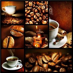 Кофейный набор - Фотообои Еда и напитки|кофе - Модульная картины, Репродукции, Декоративные панно, Декор стен