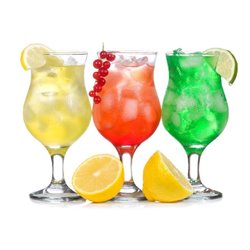 Лимон и коктейли - Фотообои Еда и напитки|напитки - Модульная картины, Репродукции, Декоративные панно, Декор стен