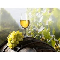 Виноград и бокал - Фотообои Еда и напитки|вино