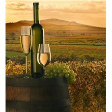 Картина на холсте по фото Модульные картины Печать портретов на холсте Вино на бочке - Фотообои Еда и напитки|вино