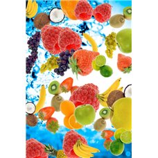 Картина на холсте по фото Модульные картины Печать портретов на холсте Ягоды и фрукты - Фотообои Еда и напитки|фрукты и ягоды