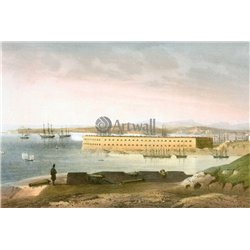 Крым, вид форта святого Николая
