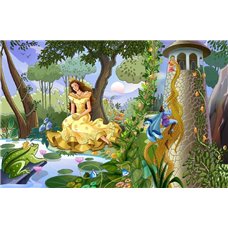 Картина на холсте по фото Модульные картины Печать портретов на холсте Принцессы - Фотообои детские|принцессы и феи