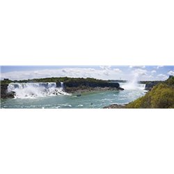 Водопады: панорама - Фотообои водопады - Модульная картины, Репродукции, Декоративные панно, Декор стен