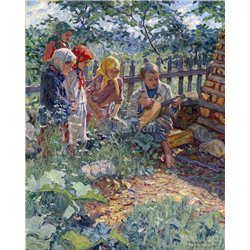 Игра на балалайке