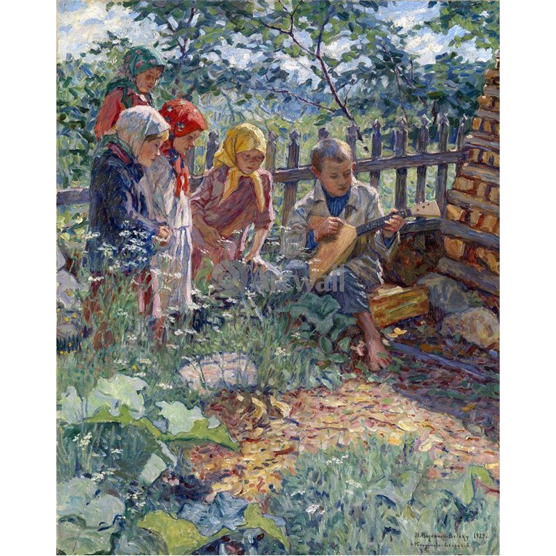 Игра на балалайке