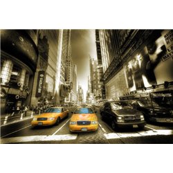 Таймс-Сквер, Нью-Йорк - Фотообои Современный город|Нью-Йорк - Модульная картины, Репродукции, Декоративные панно, Декор стен