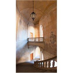 Лестница в коридоре - Фотообои Интерьеры - Модульная картины, Репродукции, Декоративные панно, Декор стен