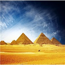 Картина на холсте по фото Модульные картины Печать портретов на холсте Египетские пирамиды - Фотообои архитектура|Египет