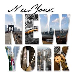 Нью-Йорк - Фотообои Современный город|Нью-Йорк - Модульная картины, Репродукции, Декоративные панно, Декор стен