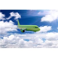 Самолет в небе - Фотообои Техника и транспорт|самолёты