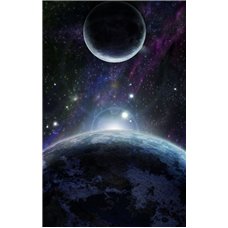 Картина на холсте по фото Модульные картины Печать портретов на холсте Планеты - Фотообои Космос