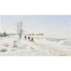 Зимний пейзаж, Жабовщина