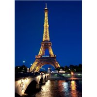 Портреты картины репродукции на заказ - Эйфелева башня, Париж - Фотообои архитектура|Париж