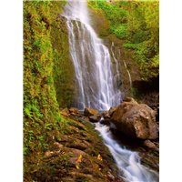 Горный водопад - Фотообои водопады