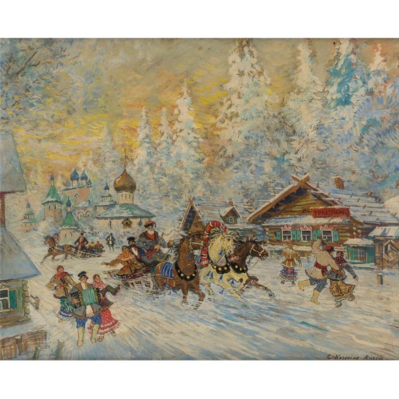 Зимние развлечения
