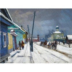 Зима в Пскове