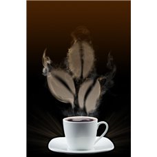 Картина на холсте по фото Модульные картины Печать портретов на холсте Чашка с кофе - Фотообои Еда и напитки|кофе