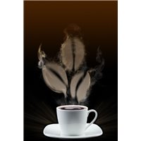 Портреты картины репродукции на заказ - Чашка с кофе - Фотообои Еда и напитки|кофе