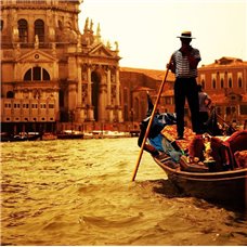 Картина на холсте по фото Модульные картины Печать портретов на холсте Ретро Венеция - Фотообои архитектура|Венеция